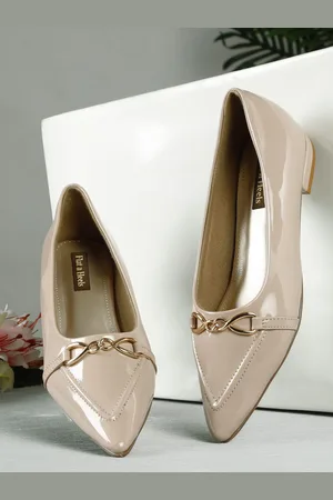 Flat n Heels Women Pointed Toe Ballerinas Flats