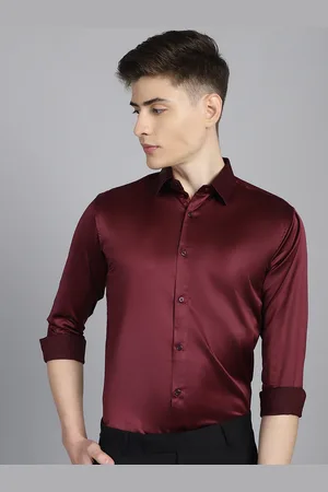 Majestic Men Club Slim Fit Opaque Formal Shirt