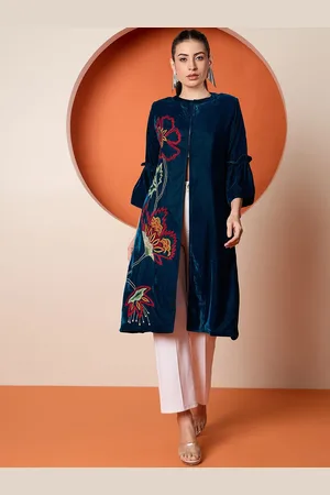 Antheaa Women Floral Tailored Jacket