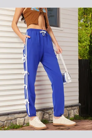 DressBerry Women Nomadic Knits Bow Trims Joggers