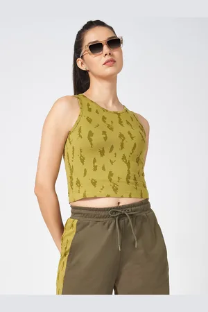 Pantaloons Women Printed Cotton Crop Top