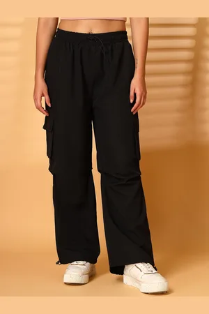 Clora Creation Women Regular Fit Cotton Parachute Trousers