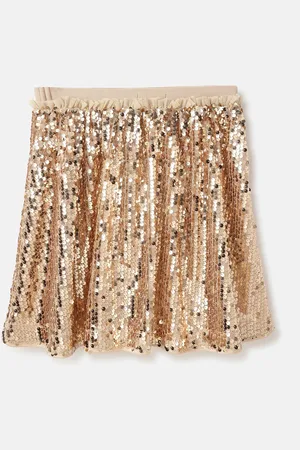 Benetton Infant Girls Embellished A-Line Skirt
