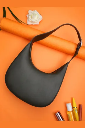 Legal Bribe Women Solid Half Moon Shoulder Bag