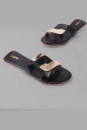 LAVIE Women Colourblocked Open Toe Flats