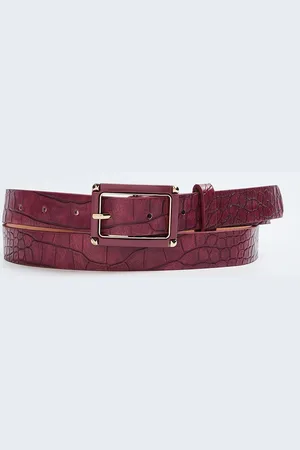 Lifestyle Women Textured PU Belt