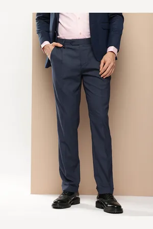 Invictus Men Weft Stetch- 2 Way Comfort Stretch Slim Fit Trousers
