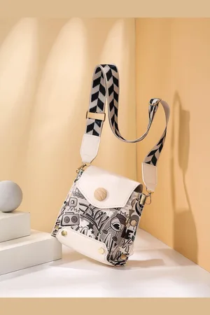 Diva Dale Women Printed Bucket Sling Bag