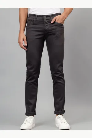 CANTABIL Men Cotton Mid-Rise Regular Trousers