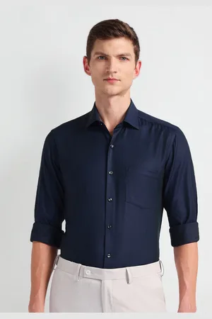 Arrow Manhattan Spread Collar Long Sleeves Slim Fit Formal Shirt