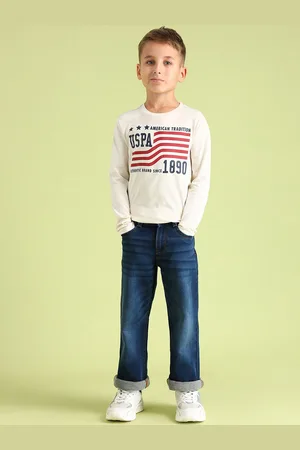 Ralph Lauren Boys Bruce Bootcut Light Fade Stretchable Jeans