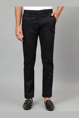 CANTABIL Men Regular Fit Cotton Trousers
