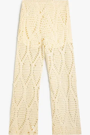 Koton Women Floral Printed Trousers