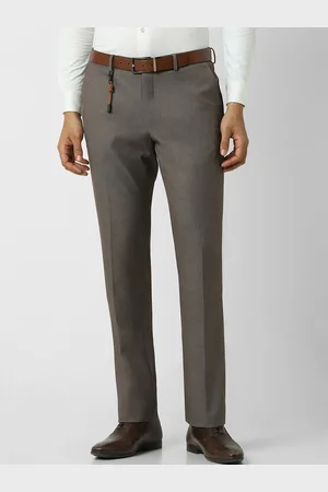 V Dot Men Slim Fit Trousers