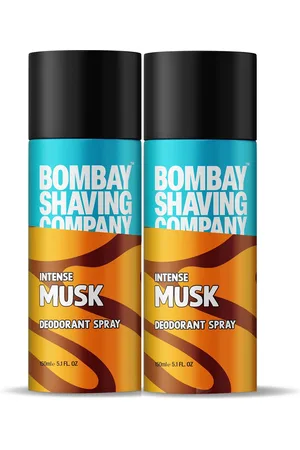 Bombay Shaving Company Men Set Of 2 Instense Musk Deodorant Spray - 150ml Each