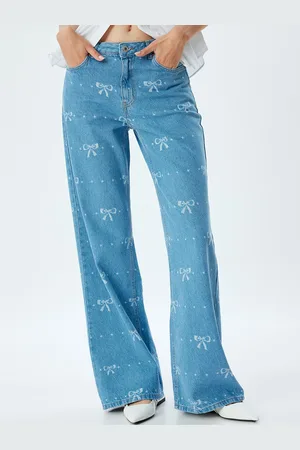Koton Women Printed Trousers