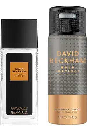 David beckham Set Of 2 Bold Instinct Natural & Bold Instinct Deodorant - 75ml & 150ml/96g