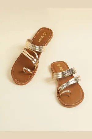 Lifestyle Women Open Toe Flats
