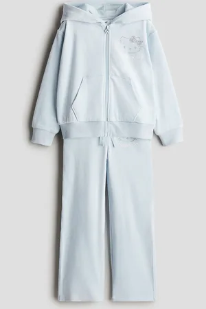H&M Girls 2-Piece Velour Set