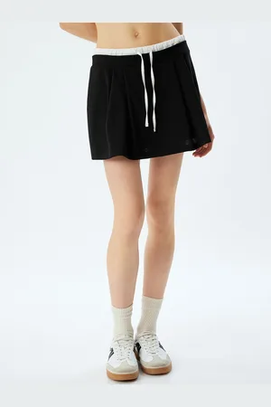 Koton Women Skort Mini Skirt