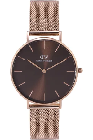 Daniel Wellington Unisex Petite Amber Bracelet Style Straps Analogue Watch DW00100478K