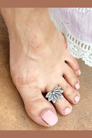 Sangria 925 Sterling Silver Spiral Design Toe Rings
