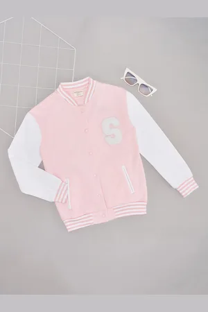 Pantaloons Girls Printed V-Neck Cotton Sweatshirt