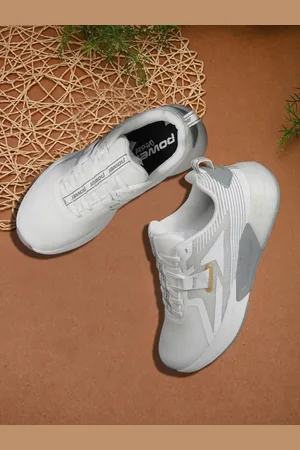 POWER Women Mesh Walking Non-Marking Lace-Up Shoes