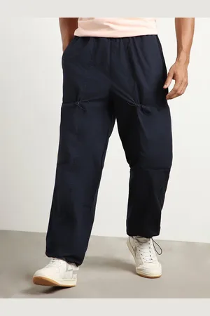 NOBERO Men Oversized Loose Fit Parachute Pants