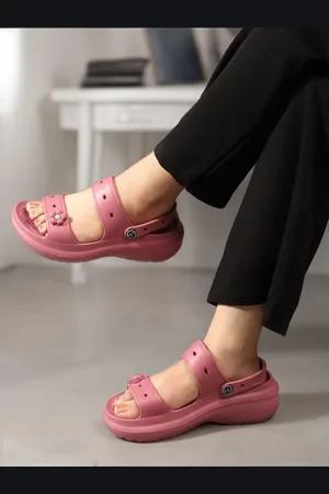 Carlton London Women Solid Rubber Sliders