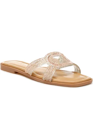 London Rag Women Open Toe Flats