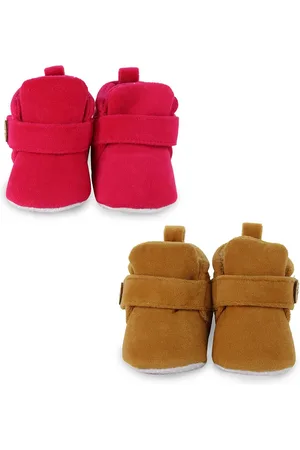 Neska Moda Kids Pack Of 2 Velvet Booties