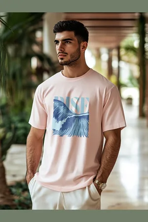NOBERO Men Printed T-shirt