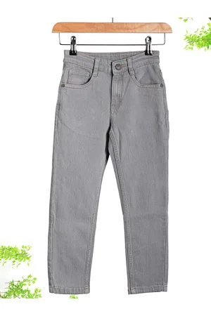 HERE&NOW Boys Straight Fit Stretchable Jeans