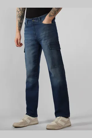 Dennis Lingo Men Relaxed Fit Light Fade Stretchable Jeans
