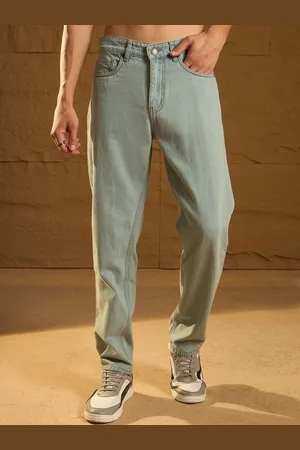 DENNISON Korean Baggy Fit Light Fade Jeans