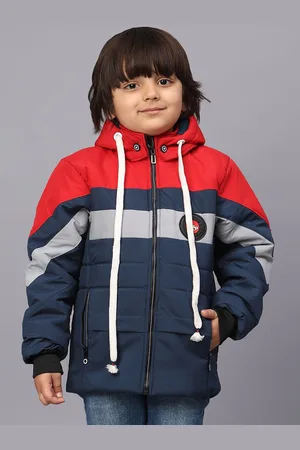 SKY HEIGHTS Boys Colourblocked Polyester Padded Jacket