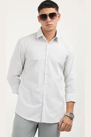 Calvin Klein Men Slim Fit Opaque Casual Shirt