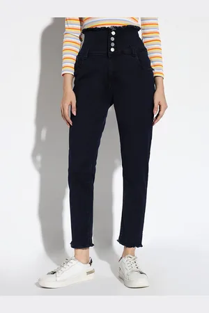 SHOWOFF Women Comfort Slim Fit High-Rise Stretchable Jeans
