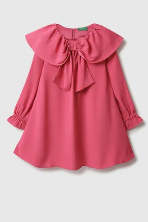 Benetton Print A-Line Mini Dress