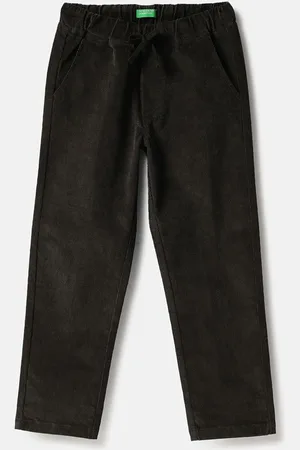 Benetton Boys Solid Regular Fit Trousers