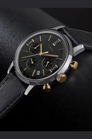 Timex Men Skeleton Dial Reset Time Analogue Watch TW2W51500UJ