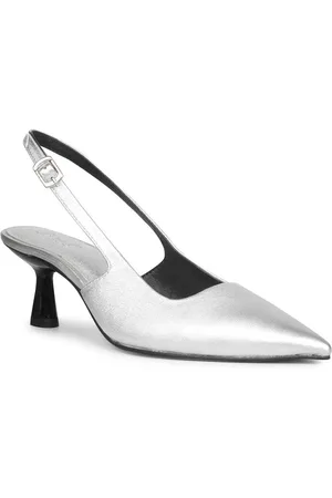SAINT G. Leather Kitten Heel Pumps