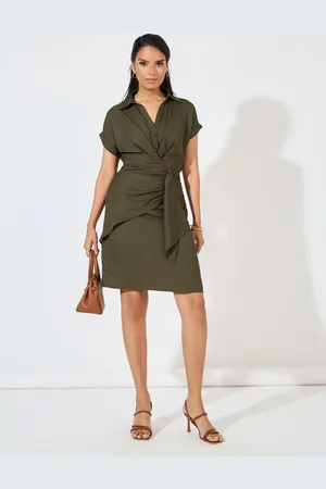 Styli Women Short Sleeves Sheath Dress