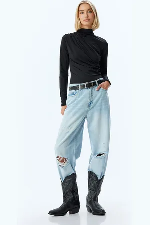Koton Women Solid High Neck Top