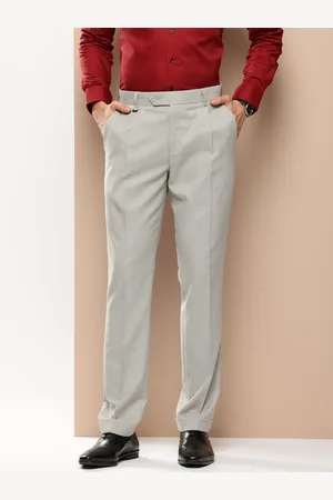 Invictus Men Weft Stetch- 2 Way Comfort Stretch Slim Fit Trousers