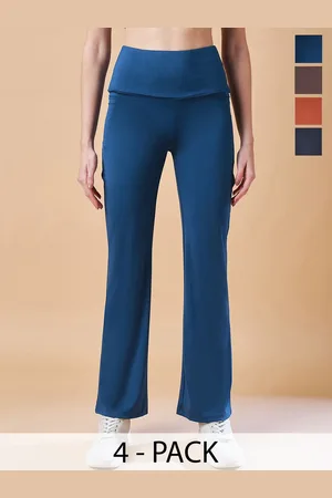 Color Capital Pack Of 4 High-Waisted Ankle-Length Tights