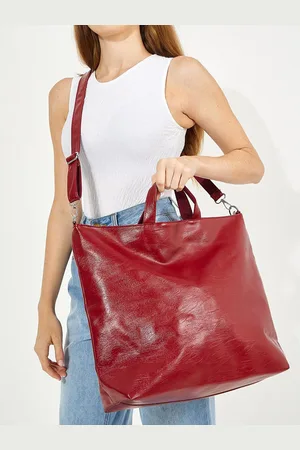 Styli Textured Shopper Oversized Tote Bag
