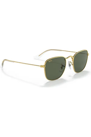 Ray-Ban Ray-Ban Kids Unisex UV Protected Green Lens Square Sunglasses - 0RJ9557S286/7146