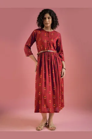 Mayra Women Floral Printed Maxi Dress